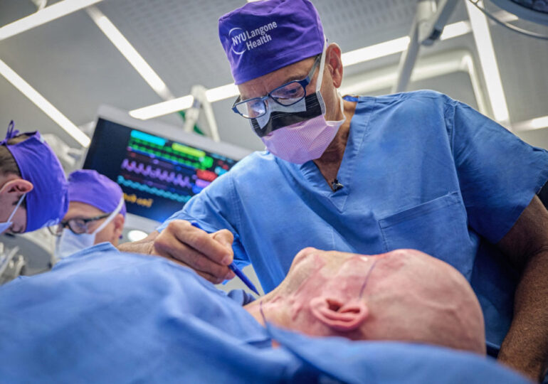 First Successful Face Transplant with Eye Integration Shows No Rejection Signs After One Year