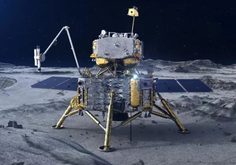 Chang’e 5 Probe Discovers Evidence of Moon’s Volcanic Activity Happening Sooner Than Expected