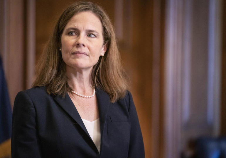 The Last Best Hope for Supreme Court Liberals: Amy Coney Barrett